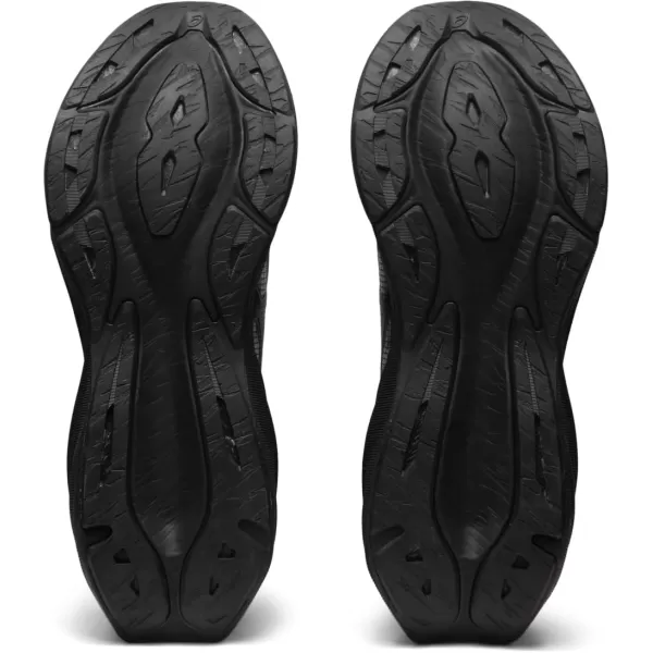 imageASICS Mens NOVABLAST 3 LE Running ShoesBlackGraphite Grey