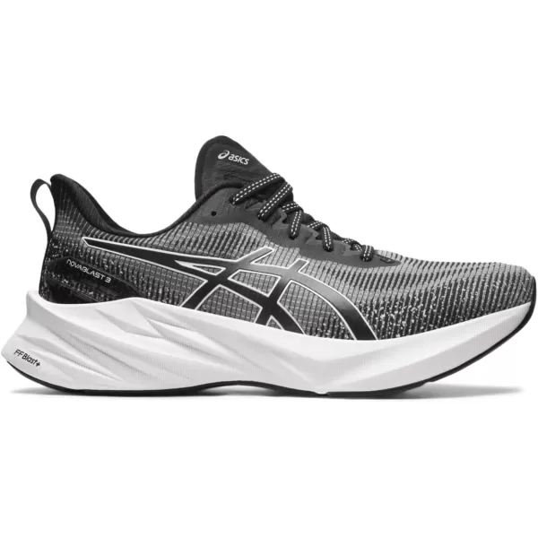 imageASICS Mens NOVABLAST 3 LE Running ShoesBlackWhite