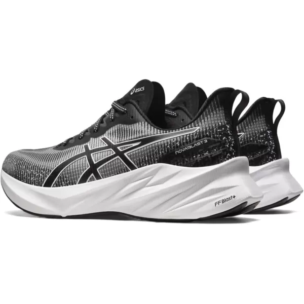 imageASICS Mens NOVABLAST 3 LE Running ShoesBlackWhite