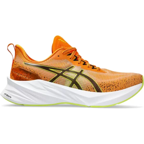 imageASICS Mens NOVABLAST 3 LE Running ShoesBright OrangeNeon Lime