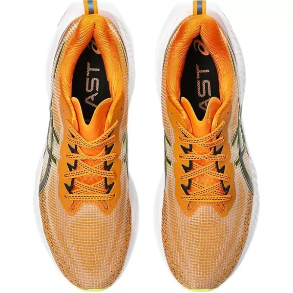 imageASICS Mens NOVABLAST 3 LE Running ShoesBright OrangeNeon Lime