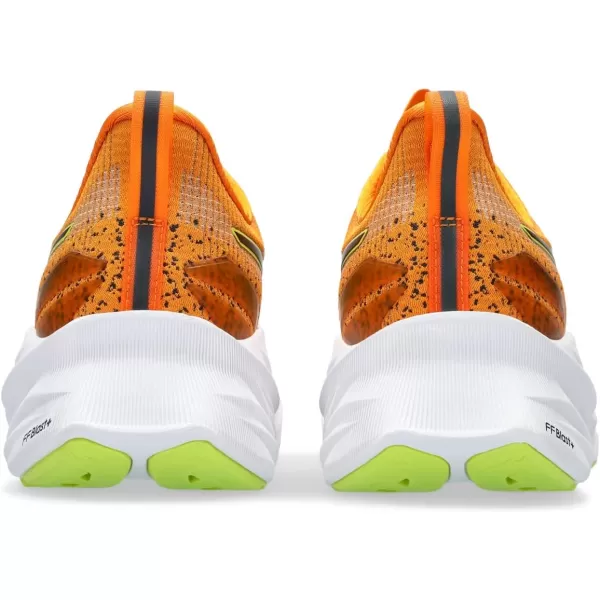 imageASICS Mens NOVABLAST 3 LE Running ShoesBright OrangeNeon Lime