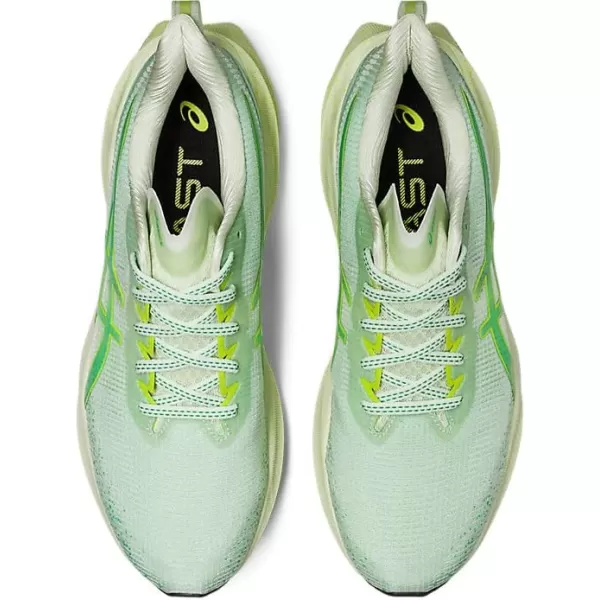 imageASICS Mens NOVABLAST 3 LE Running ShoesWhisper GreenCilantro