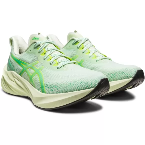 imageASICS Mens NOVABLAST 3 LE Running ShoesWhisper GreenCilantro