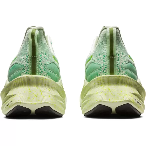 imageASICS Mens NOVABLAST 3 LE Running ShoesWhisper GreenCilantro