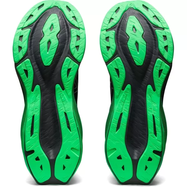 imageASICS Mens NOVABLAST 3 LITEShow Running ShoesBlackNew Leaf