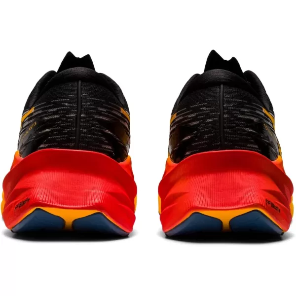 imageASICS Mens NOVABLAST 3 Running ShoesBlackAmber