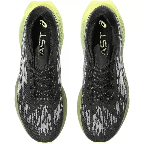 imageASICS Mens NOVABLAST 3 Running ShoesBlackDried Leaf Green