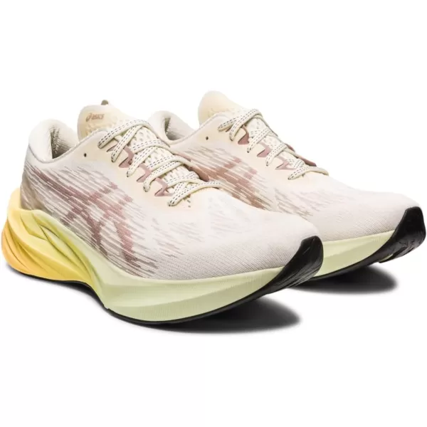 imageASICS Mens NOVABLAST 3 Running ShoesCreamFawn