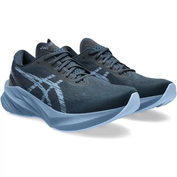 imageASICS Mens NOVABLAST 3 Running ShoesFrench BlueStorm Blue