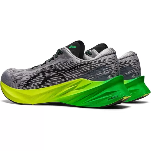 imageASICS Mens NOVABLAST 3 Running ShoesSheet RockBlack