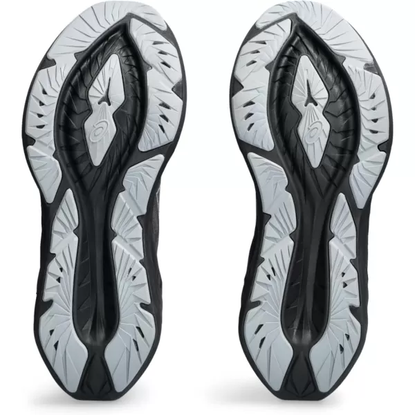 imageASICS Mens NOVABLAST 4 Running ShoeBlackGraphite Grey