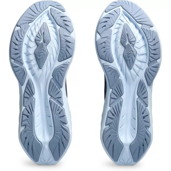 imageASICS Mens NOVABLAST 4 Running ShoeBlackThunder Blue