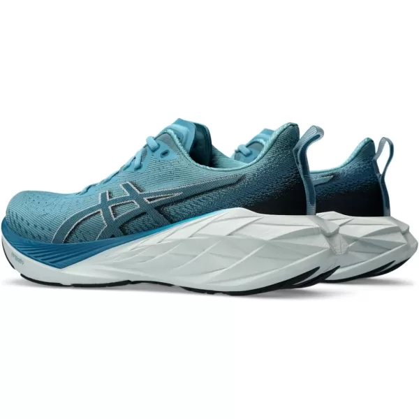 imageASICS Mens NOVABLAST 4 Running ShoeBlue TealEvening Teal