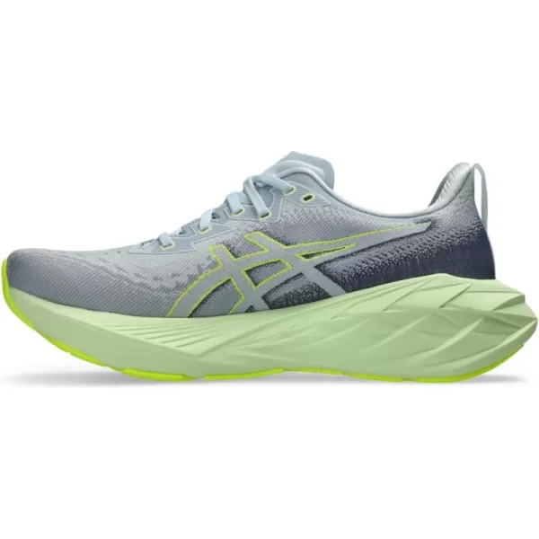 imageASICS Mens NOVABLAST 4 Running ShoeCool GreyBlue Expanse
