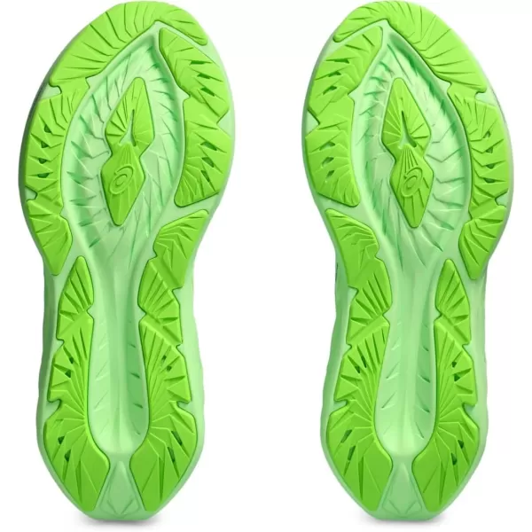 imageASICS Mens NOVABLAST 4 Running ShoeIlluminate GreenLime Burst