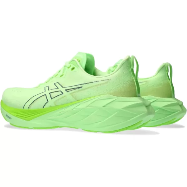 imageASICS Mens NOVABLAST 4 Running ShoeIlluminate GreenLime Burst