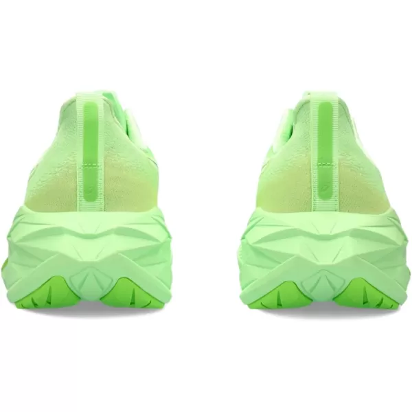 imageASICS Mens NOVABLAST 4 Running ShoeIlluminate GreenLime Burst
