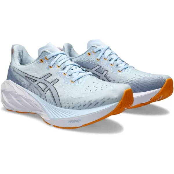imageASICS Mens NOVABLAST 4 Running ShoeLight BlueLight Navy