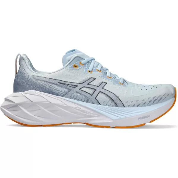 imageASICS Mens NOVABLAST 4 Running ShoeLight BlueLight Navy