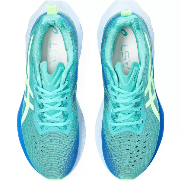 imageASICS Mens NOVABLAST 4 Running ShoeLiteshowSea Glass