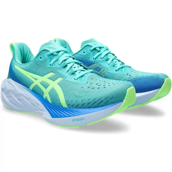 imageASICS Mens NOVABLAST 4 Running ShoeLiteshowSea Glass