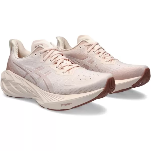 imageASICS Mens NOVABLAST 4 Running ShoePearl PinkUmeboshi