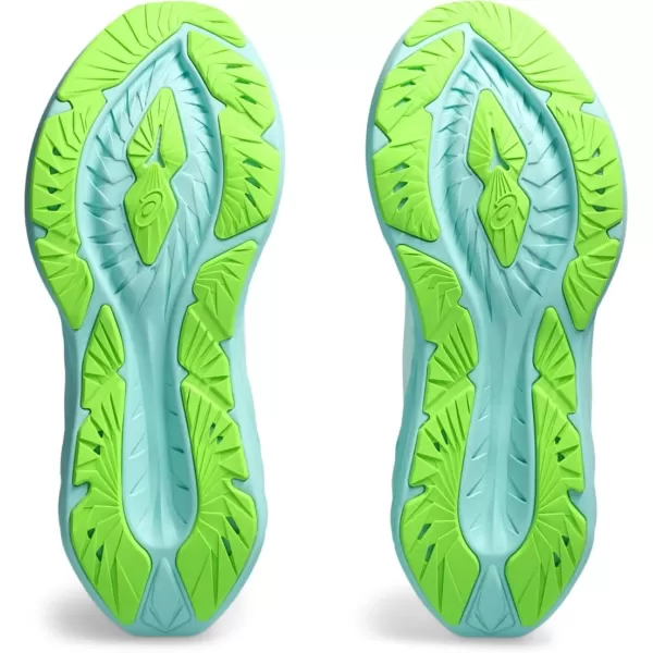 imageASICS Mens NOVABLAST 4 Running ShoeWhiteIlluminate Mint