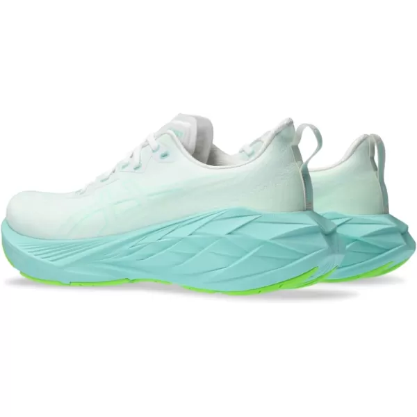 imageASICS Mens NOVABLAST 4 Running ShoeWhiteIlluminate Mint