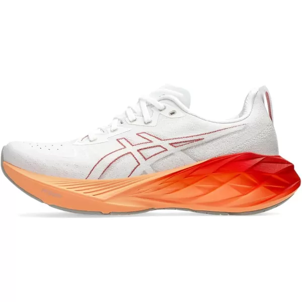 imageASICS Mens NOVABLAST 4 Running ShoeWhiteMoonrock