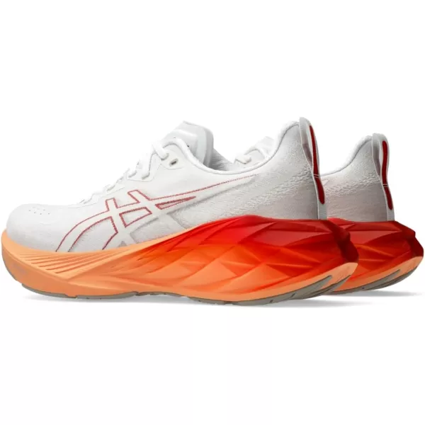 imageASICS Mens NOVABLAST 4 Running ShoeWhiteMoonrock