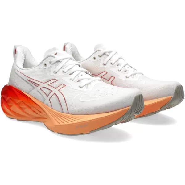 imageASICS Mens NOVABLAST 4 Running ShoeWhiteMoonrock