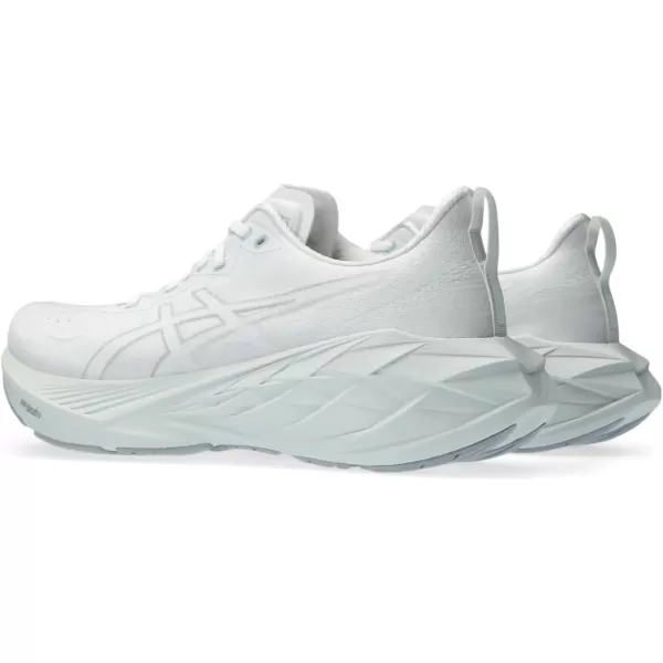 imageASICS Mens NOVABLAST 4 Running ShoeWhitePale Mint