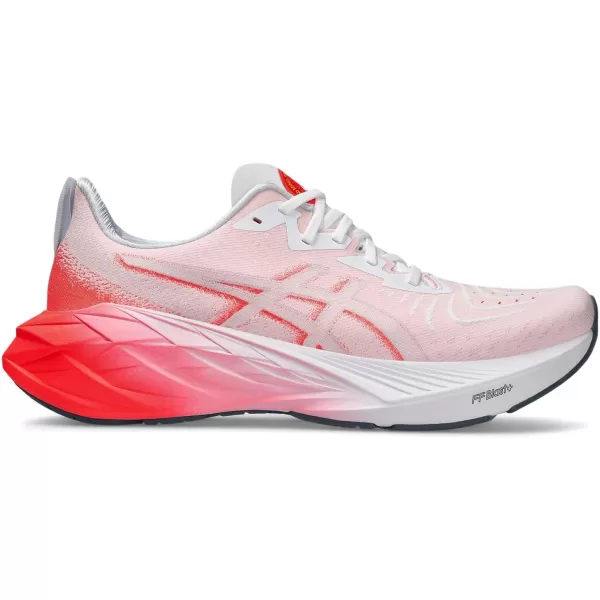 imageASICS Mens NOVABLAST 4 Running ShoeWhiteSunrise Red