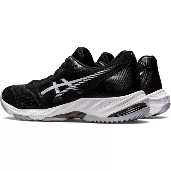 imageASICS Mens Netburner Ballistic FlyteFoam 3 Volleyball ShoesBlackWhite