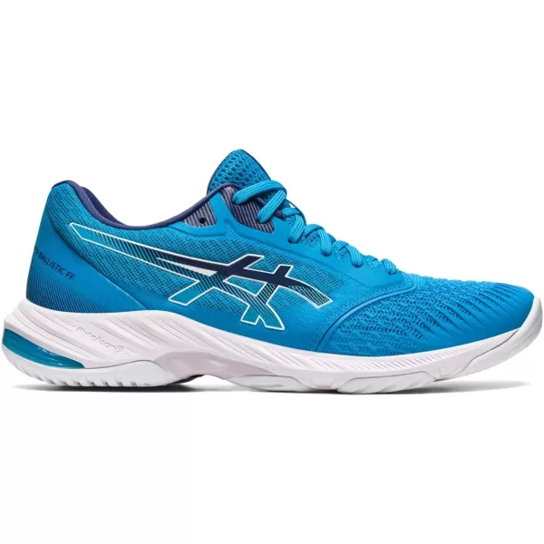 imageASICS Mens Netburner Ballistic FlyteFoam 3 Volleyball ShoesIsland BlueIndigo Blue