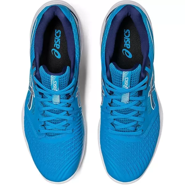 imageASICS Mens Netburner Ballistic FlyteFoam 3 Volleyball ShoesIsland BlueIndigo Blue