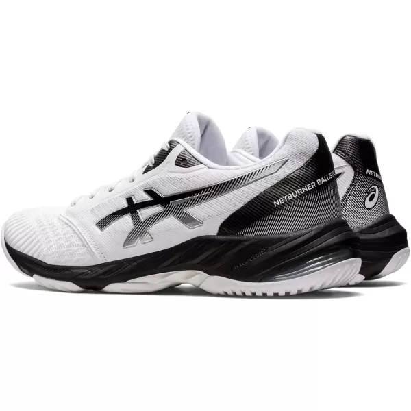 imageASICS Mens Netburner Ballistic FlyteFoam 3 Volleyball ShoesWhiteBlack