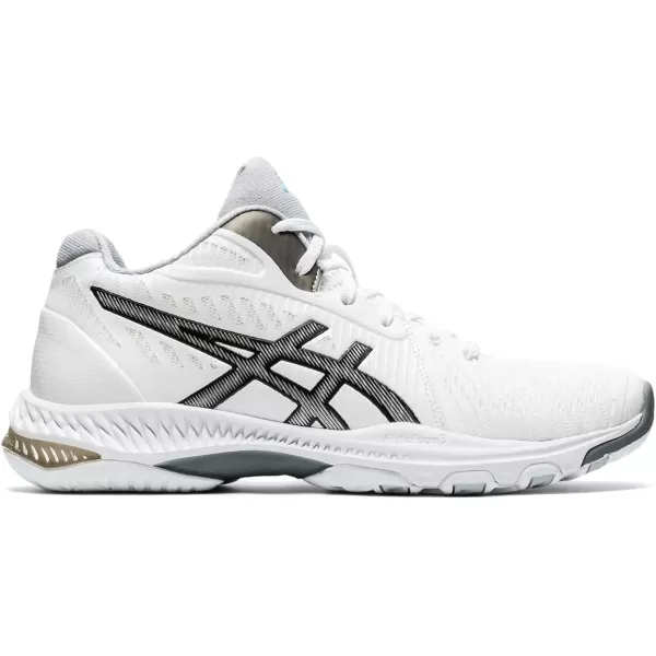 imageASICS Mens Netburner Ballistic FlyteFoam 3 Volleyball ShoesWhiteBlack