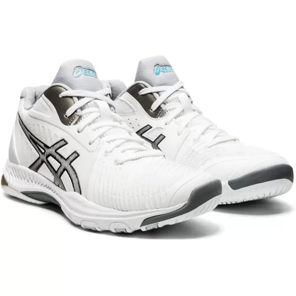 imageASICS Mens Netburner Ballistic FlyteFoam 3 Volleyball ShoesWhiteBlack