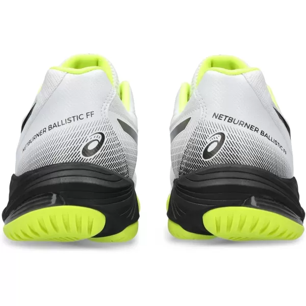 imageASICS Mens Netburner Ballistic FlyteFoam 3 Volleyball ShoesWhiteGunmetal