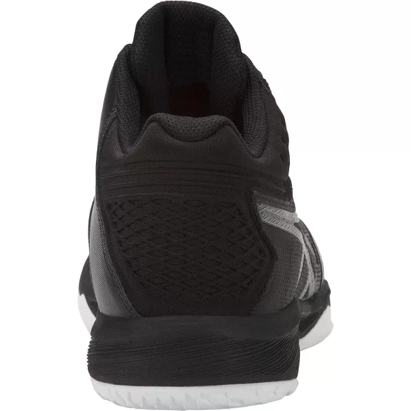 imageASICS Mens Netburner Ballistic FlyteFoam Mid Top Volleyball ShoesBlackBlack