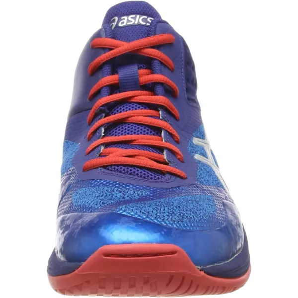 imageASICS Mens Netburner Ballistic FlyteFoam Mid Top Volleyball ShoesBlue Blue 1051a003 400
