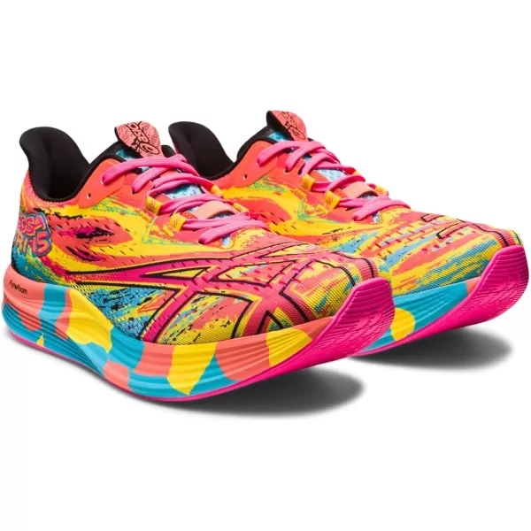 imageASICS Mens Noosa TRI 15 Running ShoesAquariumVibrant Yellow