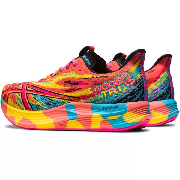 imageASICS Mens Noosa TRI 15 Running ShoesAquariumVibrant Yellow