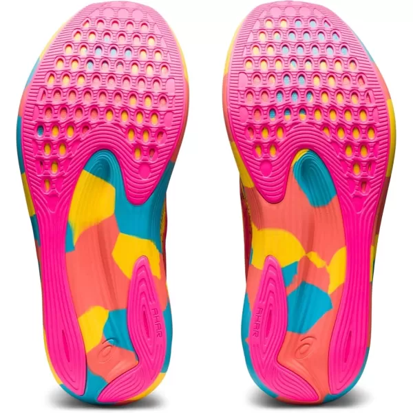 imageASICS Mens Noosa TRI 15 Running ShoesAquariumVibrant Yellow