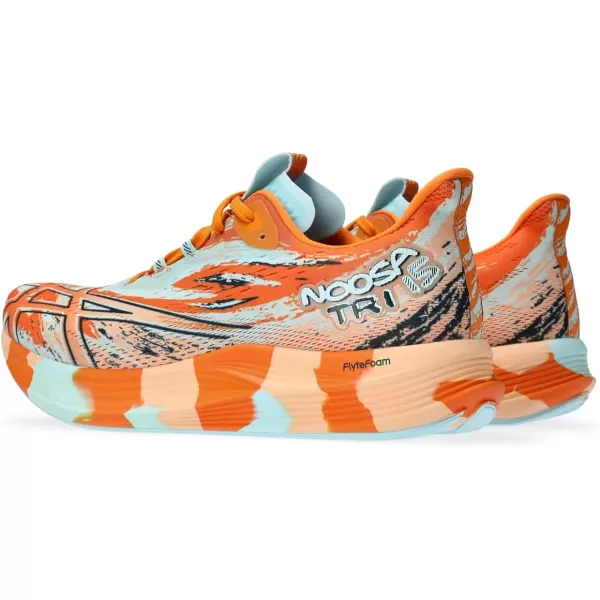 imageASICS Mens Noosa TRI 15 Running ShoesBright OrangeApricot Crush