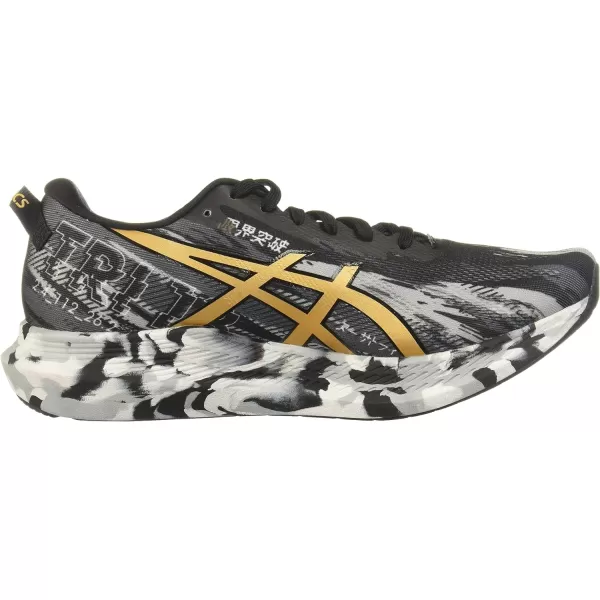 imageASICS Mens Noosa Tri 13 Running ShoesBlackPure Gold