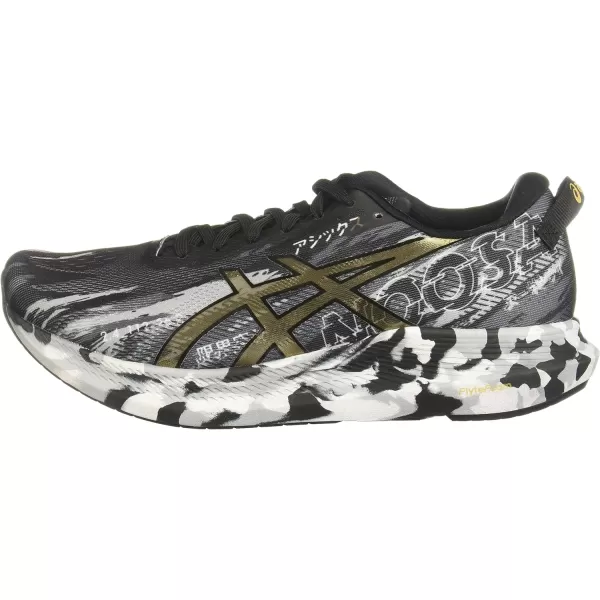 imageASICS Mens Noosa Tri 13 Running ShoesBlackPure Gold
