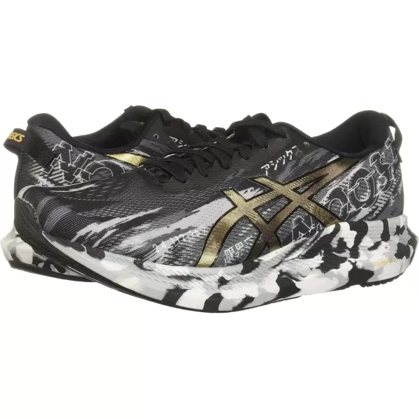 imageASICS Mens Noosa Tri 13 Running ShoesBlackPure Gold